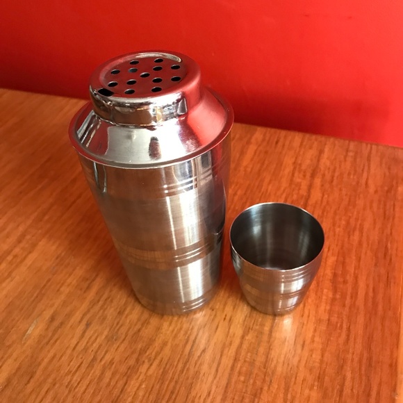 Small Stainless Steel Cocktail Shaker - Picture 1 of 15